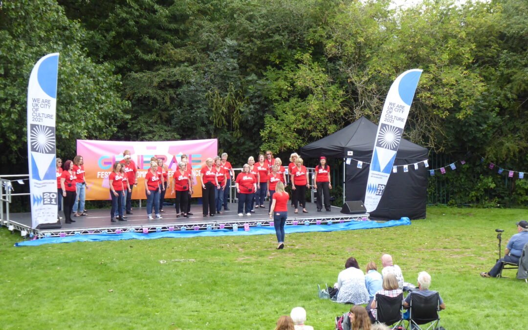 Belles sing at Generate Festival